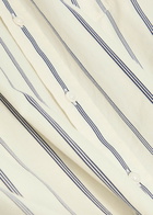 Gant Striped Cotton-poplin Shirt White