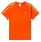 adidas Originals - Logo-Embroidered Cotton-Jersey T-Shirt - Orange