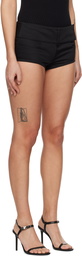 Courrèges Black Belted Mini Shorts