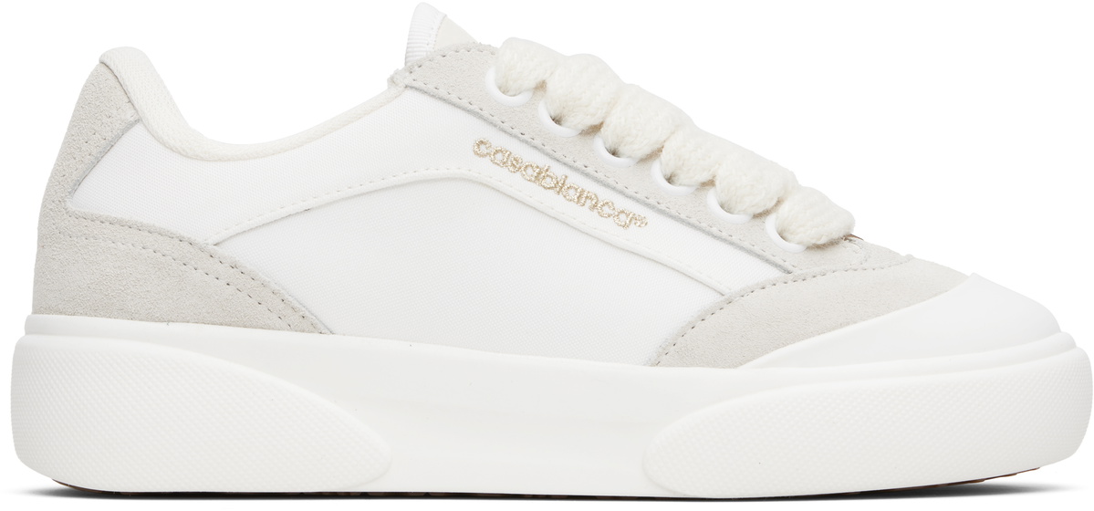 Casablanca White & Gray Del Mar Sneakers