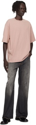 Acne Studios Pink Short Sleeve T-shirt