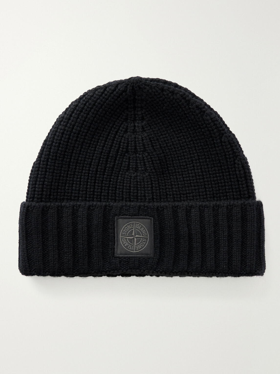 Stone Island - STONE ISLAND GHOST Ribbed Cashmere Beanie