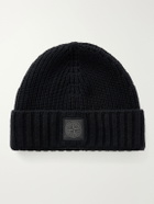 Stone Island - STONE ISLAND GHOST Ribbed Cashmere Beanie