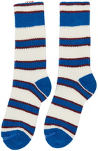 Marni Blue Cotton Socks