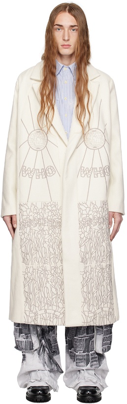 Photo: Who Decides War Off-White Blessed Trench Coat