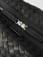 Officine Creative - Woven Leather Weekend Bag