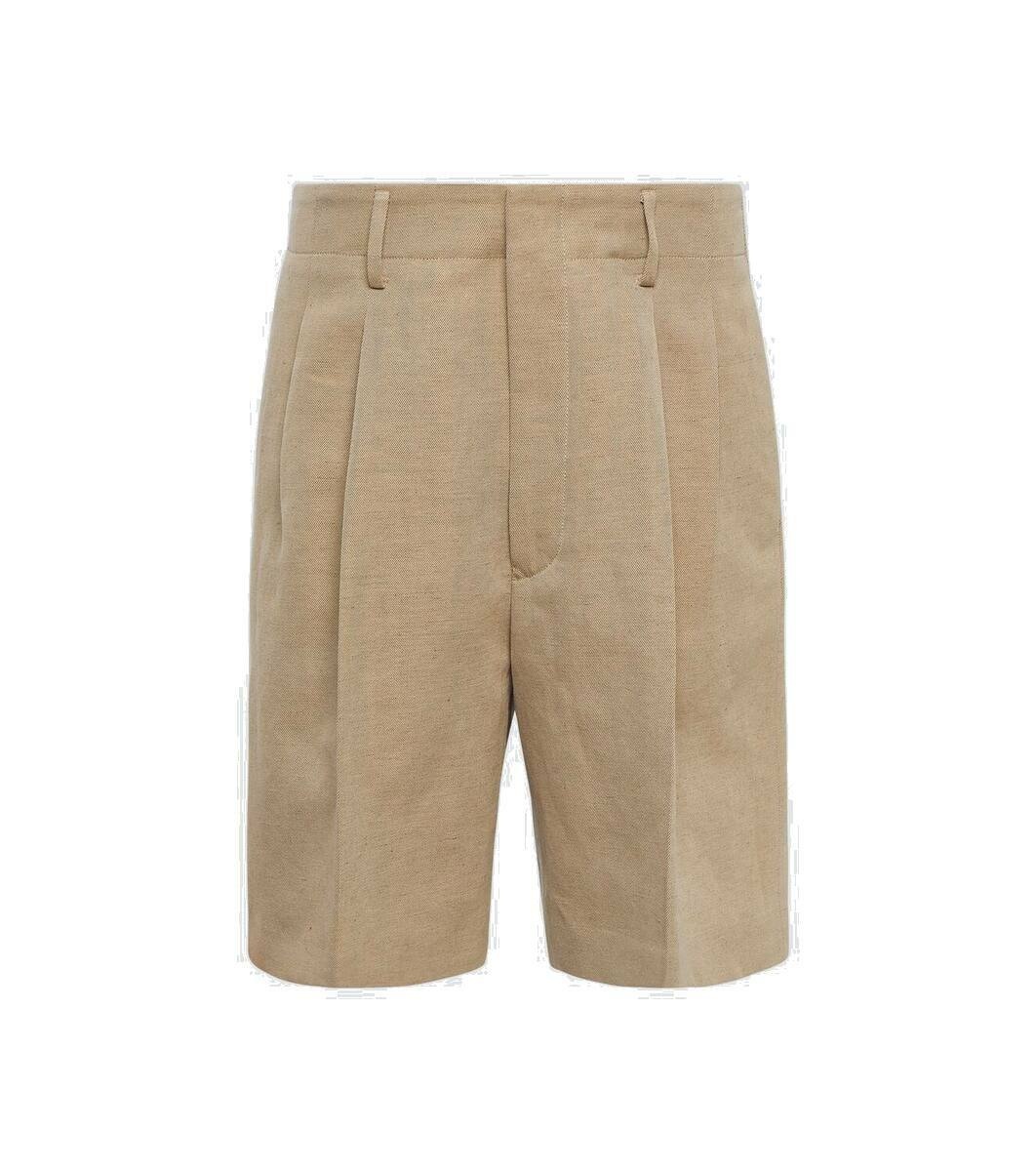 Photo: Loro Piana Joetsu cotton and linen Bermuda shorts