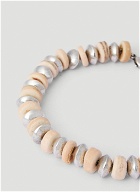 Saint Laurent - Multi Beads Bracelet in Silver