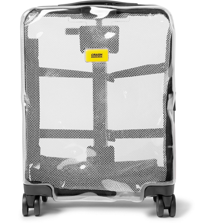 Photo: Crash Baggage - Share Cabin Transparent Polycarbonate Suitcase - Neutrals