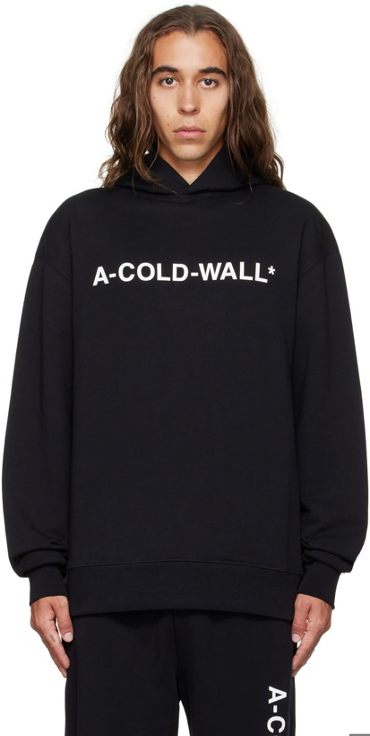 Photo: A-COLD-WALL* Black Bonded Hoodie