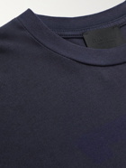 Fear of God - Logo-Flocked Cotton Jersey T-Shirt - Blue