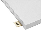 Pith Yuzu Flex Plain Notebook - Medium in Soft Grey