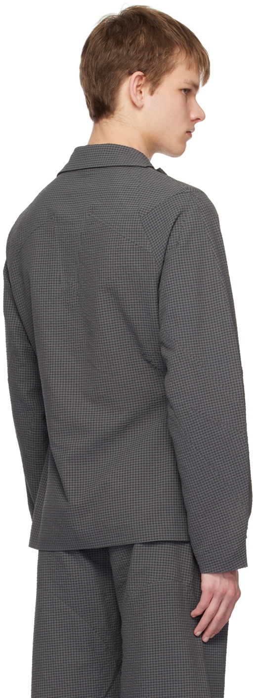Uncertain Factor Gray Voyager Blazer