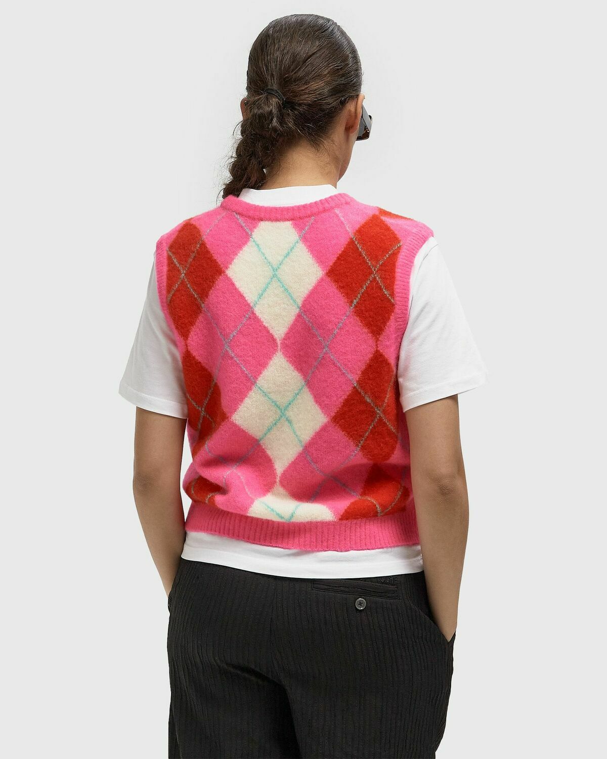 American Vintage VITOW PULLOVER pink Womens Vest