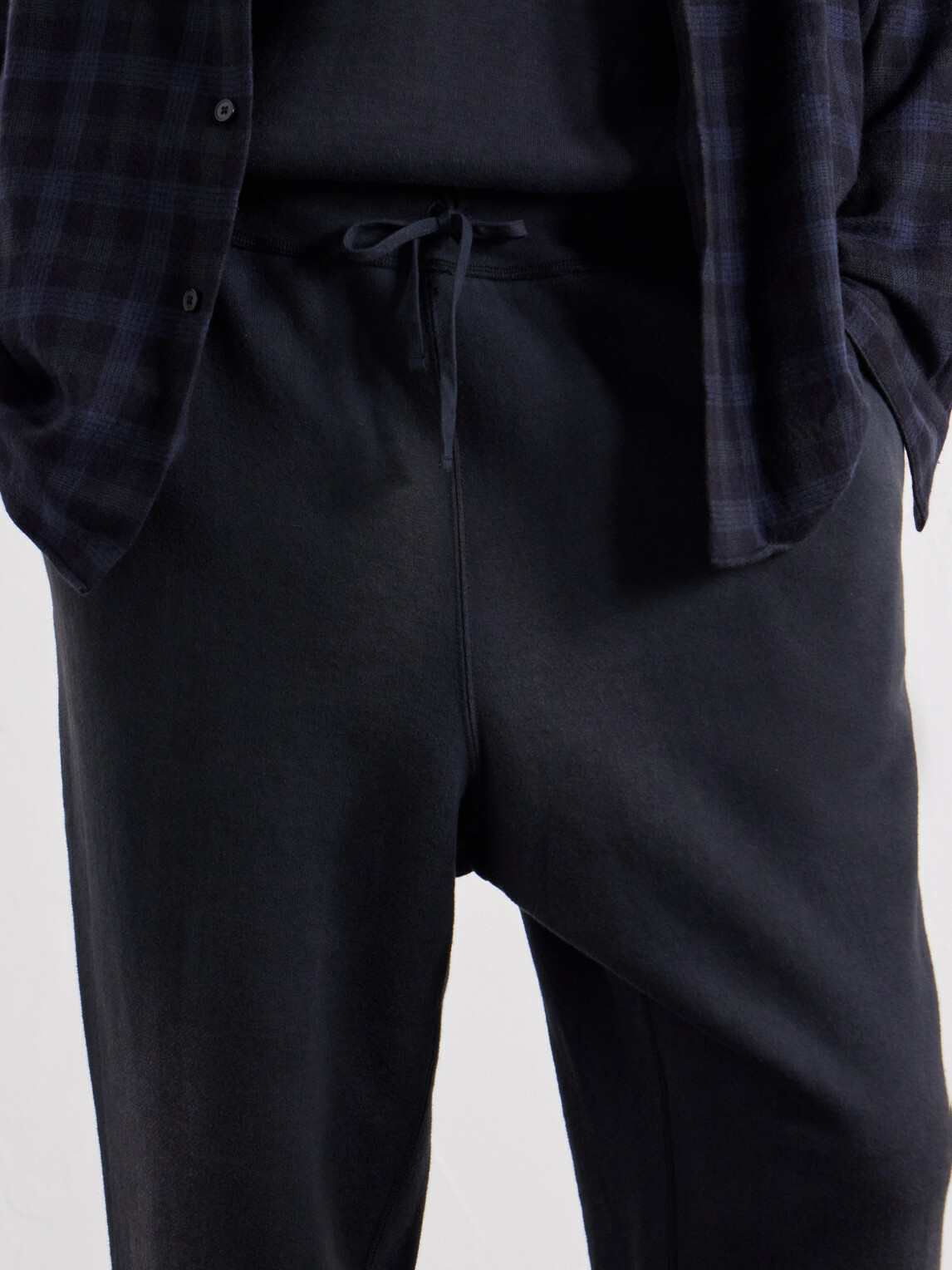 A.PRESSE - Straight-Leg Cotton-Jersey Sweatpants - Black