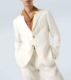 Frescobol Carioca Paulo linen blazer