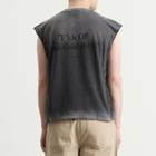 Bram's Fruit Men's Distressed F*ck Off I'm Gardening Sleevless T in Shadow Black