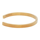 Maison Margiela Gold Bangle Bracelet