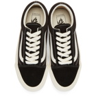 Vans Black and Off-White OG Old Skool LX Sneakers