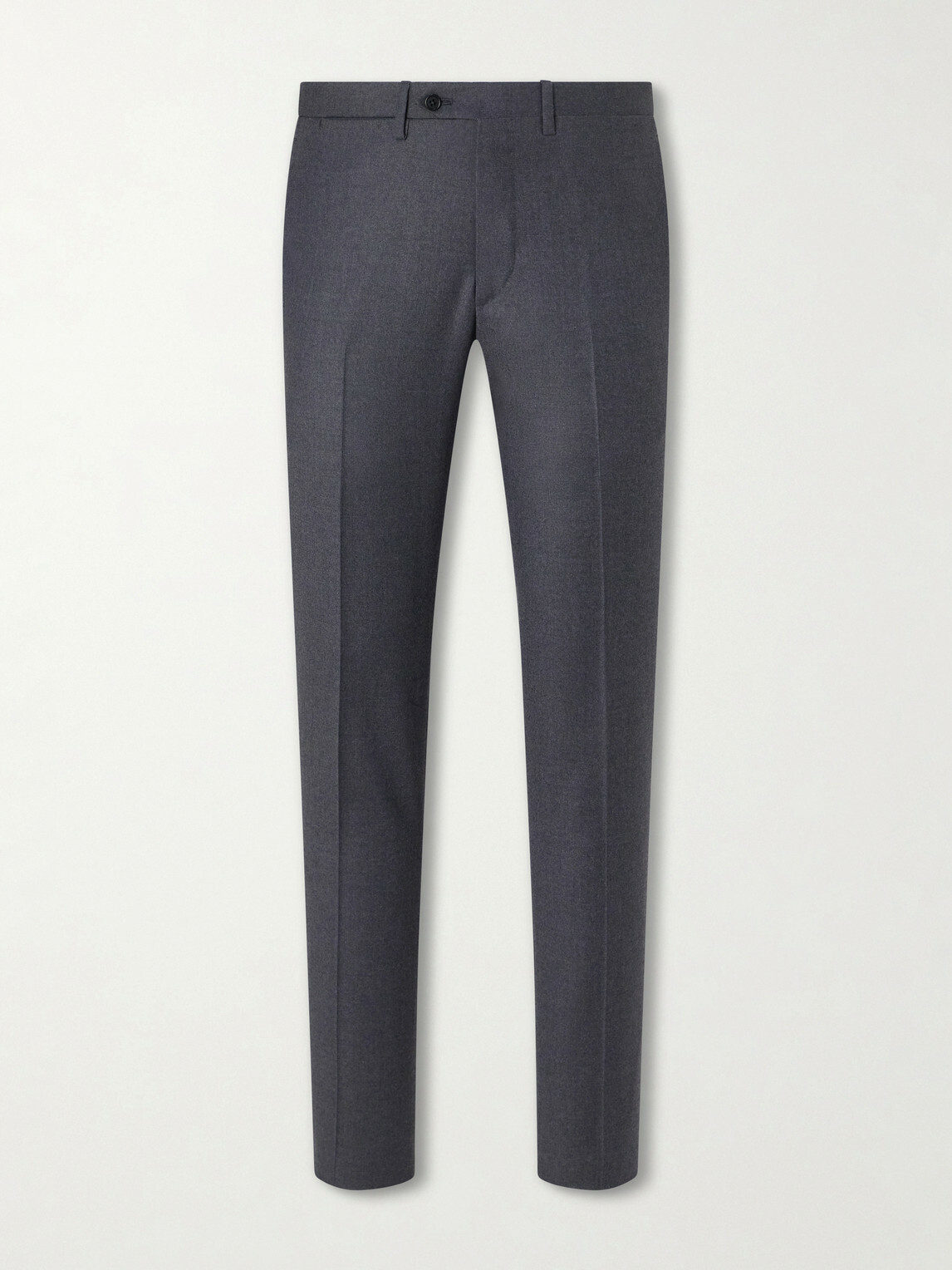 Kiton - Straight-Leg Wool Suit Trousers - Gray