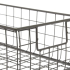 Puebco Wire Storage Basket - Small in Steel 