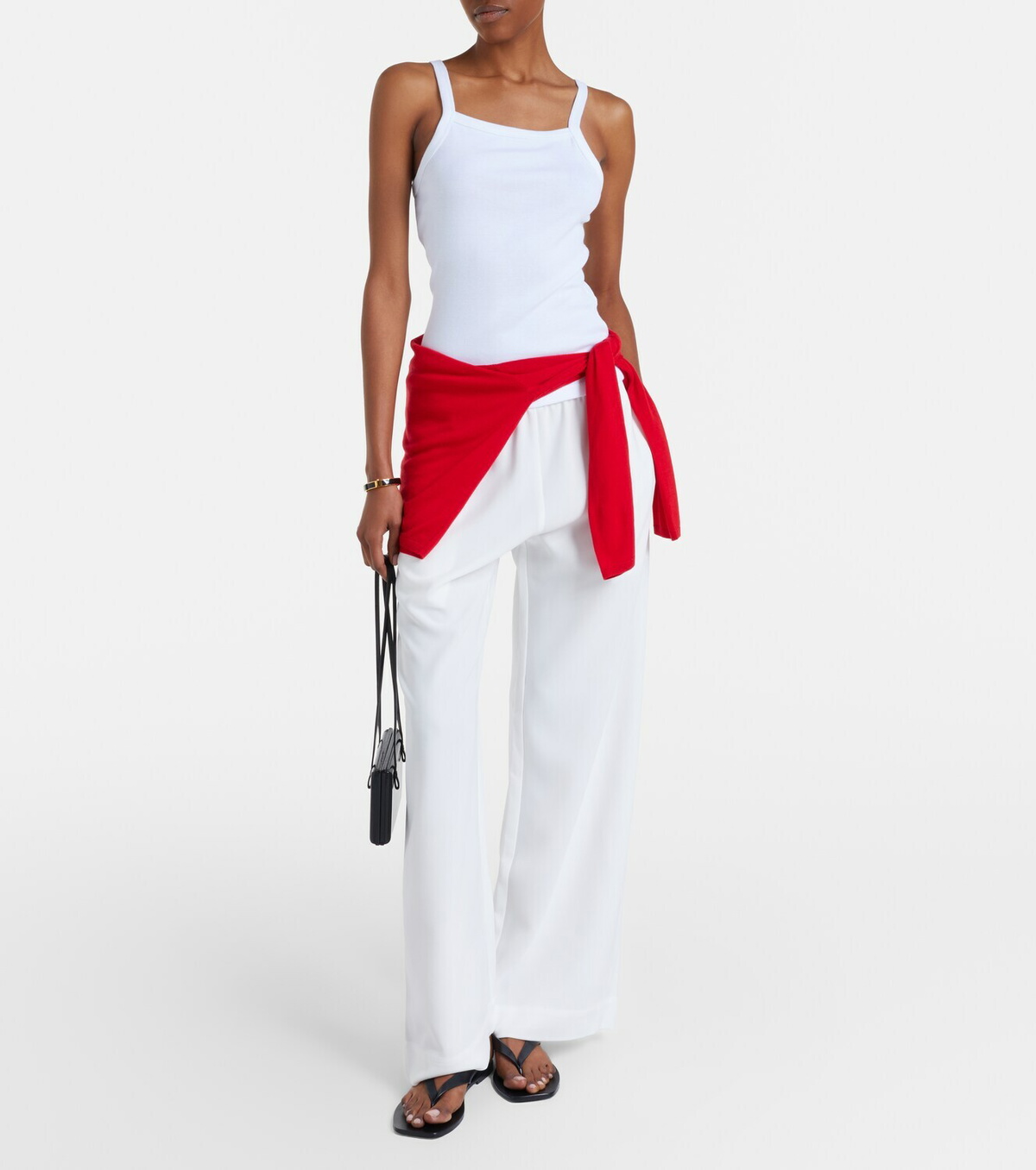 Leset Nando cotton jersey tank top