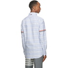 Thom Browne Multicolor Oxford Check Straight Fit Shirt