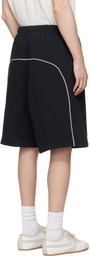 Fear of God ESSENTIALS Black Active Trace Relaxed Shorts