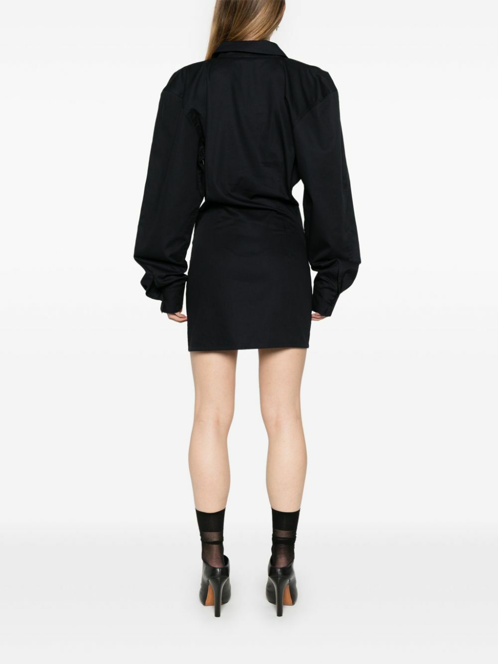 Jade Cropper Asymmetric Shirt Dress