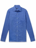 Rubinacci - Linen Shirt - Blue