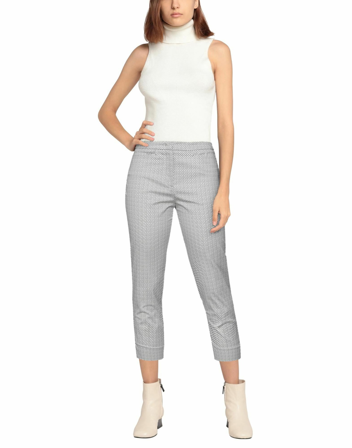 Peserico Womens Pants in White