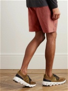 ON - Hybrid Straight-Leg Shell Drawstring Shorts - Red