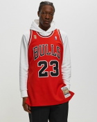 Mitchell & Ness Nba Authentic Jersey Chicago Bulls Road Finals 1995 96 Michael Jordan #23 Red Jerseys