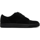 Lanvin Black DBB1 Zip Sneakers