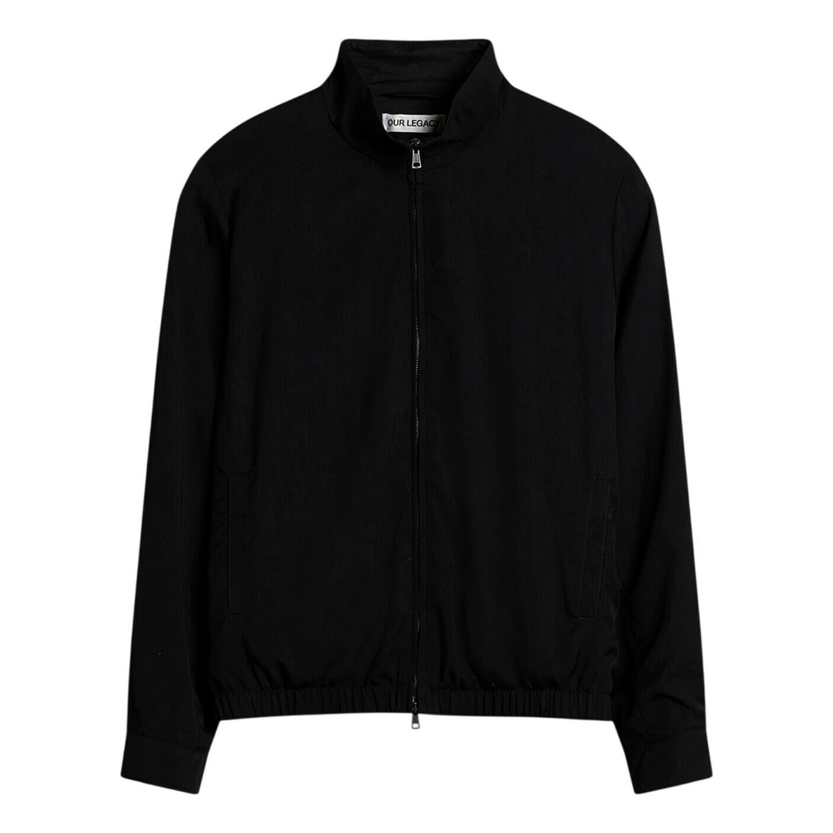 Our Legacy Tech Hooded Fly Jacket Black Our Legacy