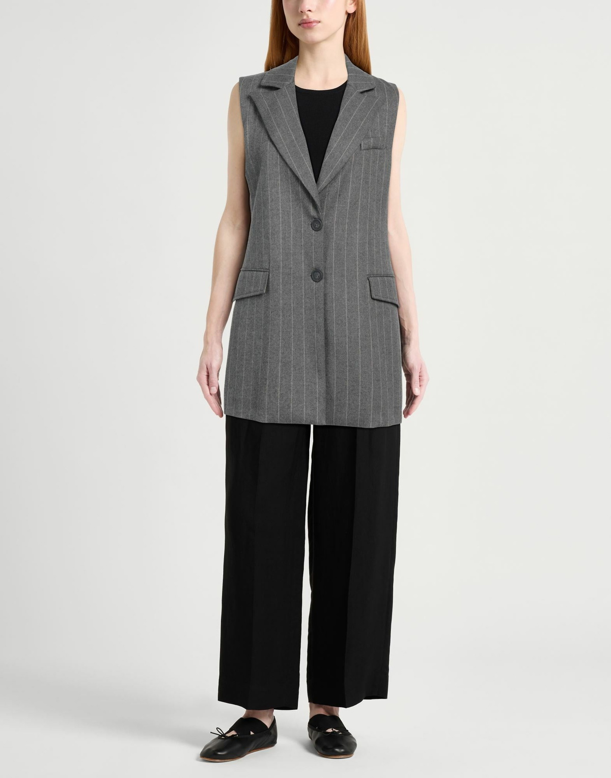Manila Grace Womens Blazer in Grey