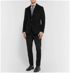 De Petrillo - Black Posillipo Slim-Fit Unstructured Cotton and Cashmere-Blend Corduroy Suit Jacket - Black
