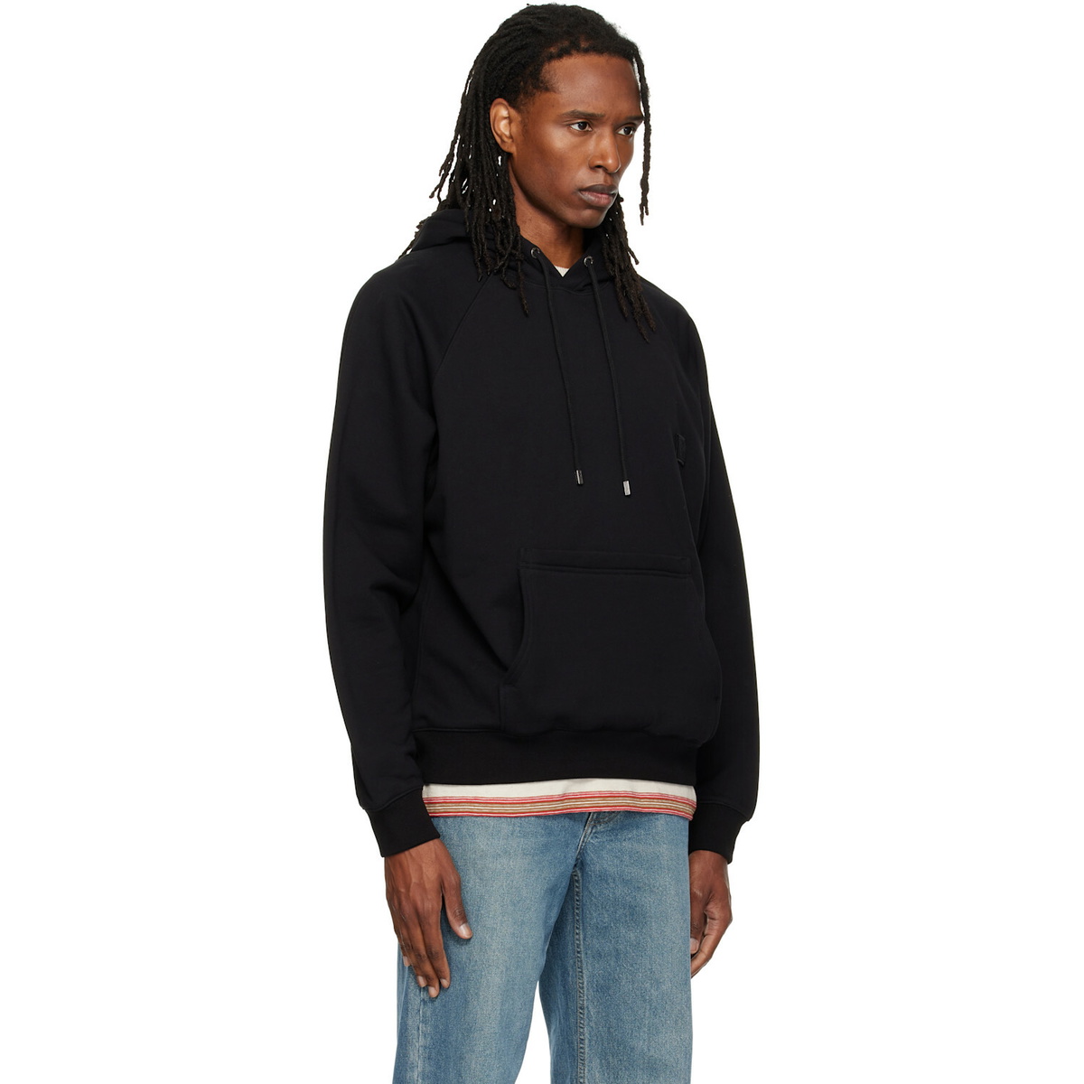 WOOYOUNGMI Black Logo Hoodie