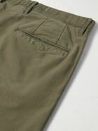 Incotex - Slim-Fit Tricochino Trousers - Green