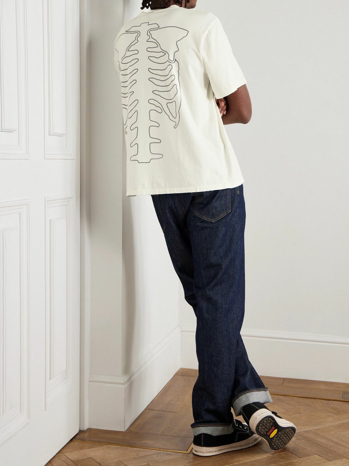 Remi Relief - Bone Cotton-Jersey T-Shirt - White