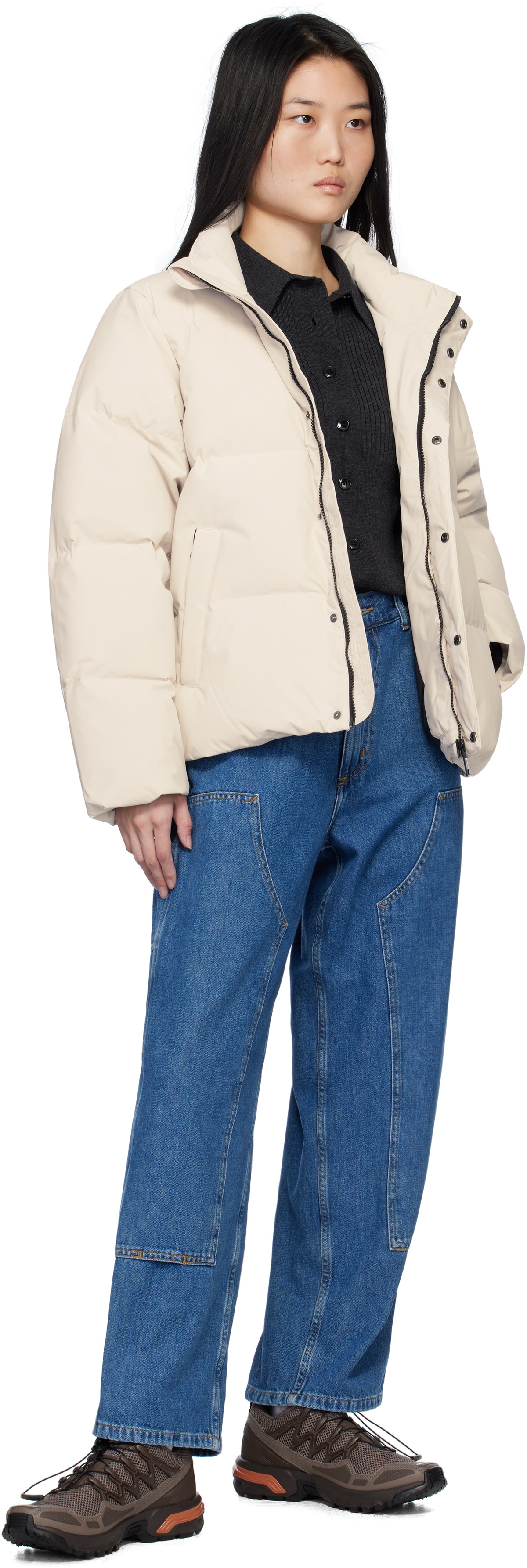 Carhartt Work In Progress Off-White Yanie Down Jacket