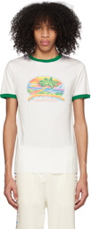 Casablanca White 'Casa Phantastica' T-Shirt