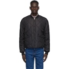 Opening Ceremony Black Quilted Bomber Jacket