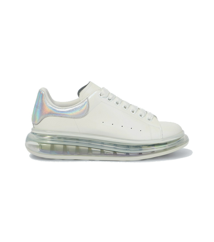 Photo: Alexander McQueen - Oversized iridescent leather sneakers