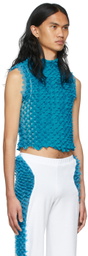 Chet Lo SSENSE Exclusive Blue The Leeloo Tank Top