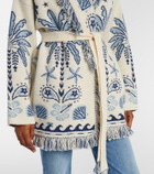 Alanui Echoes Of The Island wool and cotton cardigan