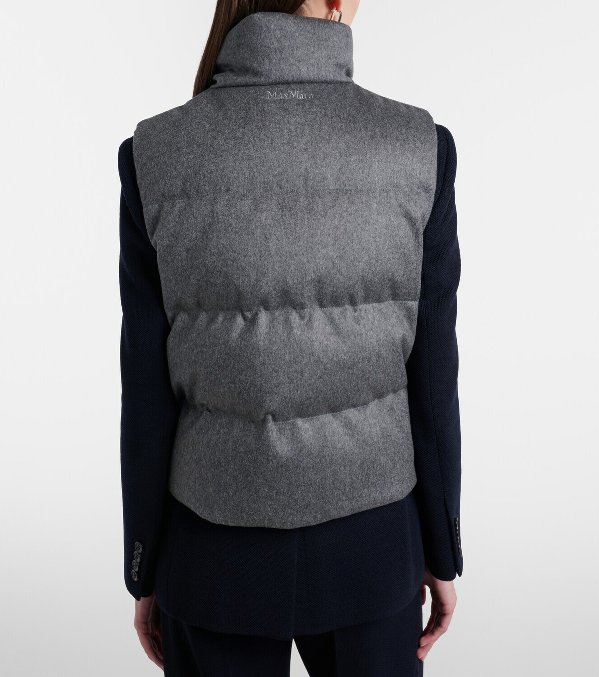Max Mara The Cube Amoroso cashmere down vest