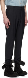 WOOYOUNGMI Gray Drawstring Trousers