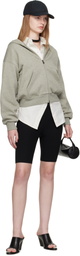 Fear of God ESSENTIALS Black Soft Rib Biker Shorts