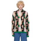 Loewe Multicolor Mohair Graphic Turtleneck